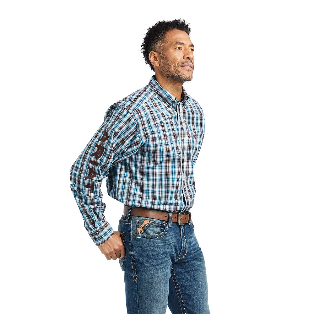 Ariat Mens Shirt | Pro Series Team Cade | Ocean Depth