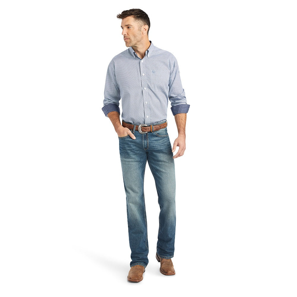 Ariat Mens Shirt | Isaac | White