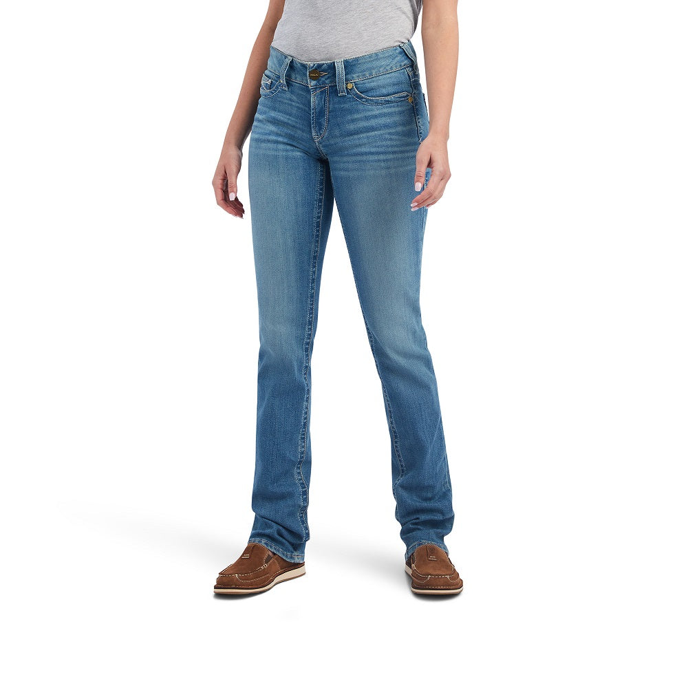 Ariat Womens Jean | Esmeralda | Mid Rise Straight | Regular