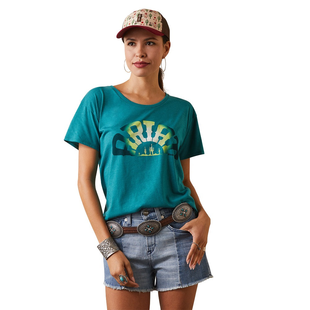 Ariat Womens T-Shirt | Rainbow
