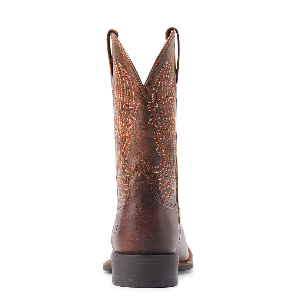 Ariat Mens Western Boots | Sport Big Country | Almond Buff