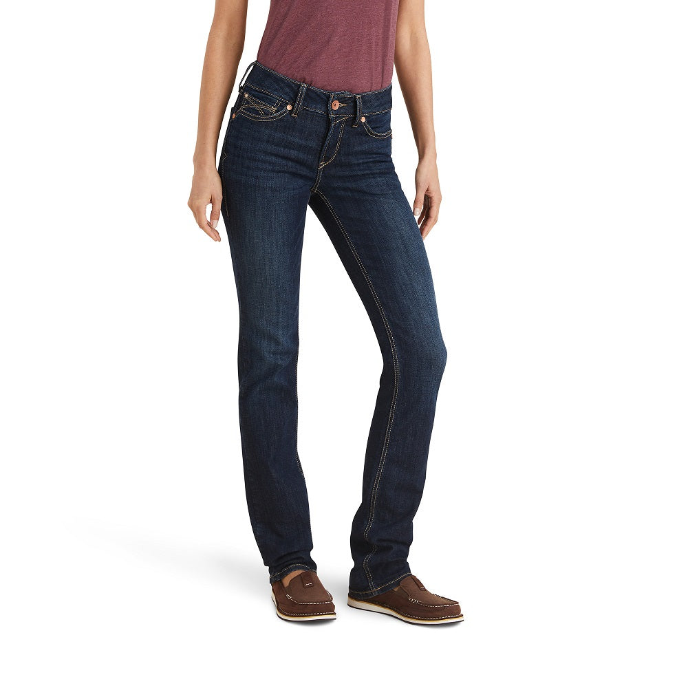 Ariat Womens R.E.A.L™ Jeans | Perfect Rise Straight Leg | Greata Irvine | Regular Leg