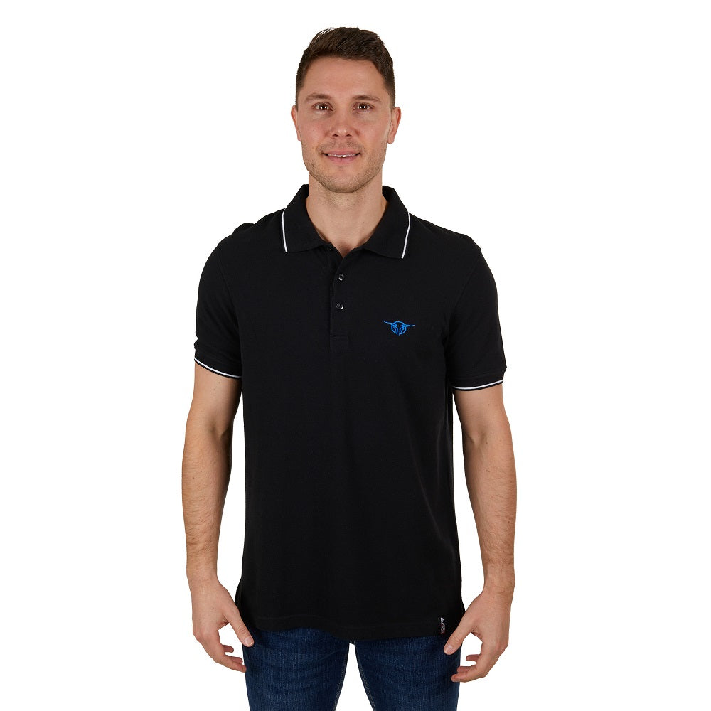 Bullzye Mens Polo | Dennis | Black