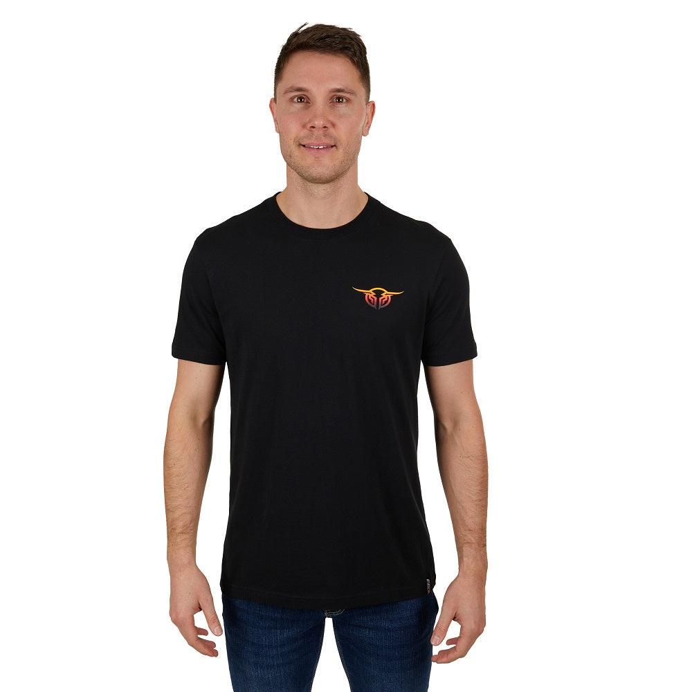 Bullzye Mens T-Shirt | Jay | Black