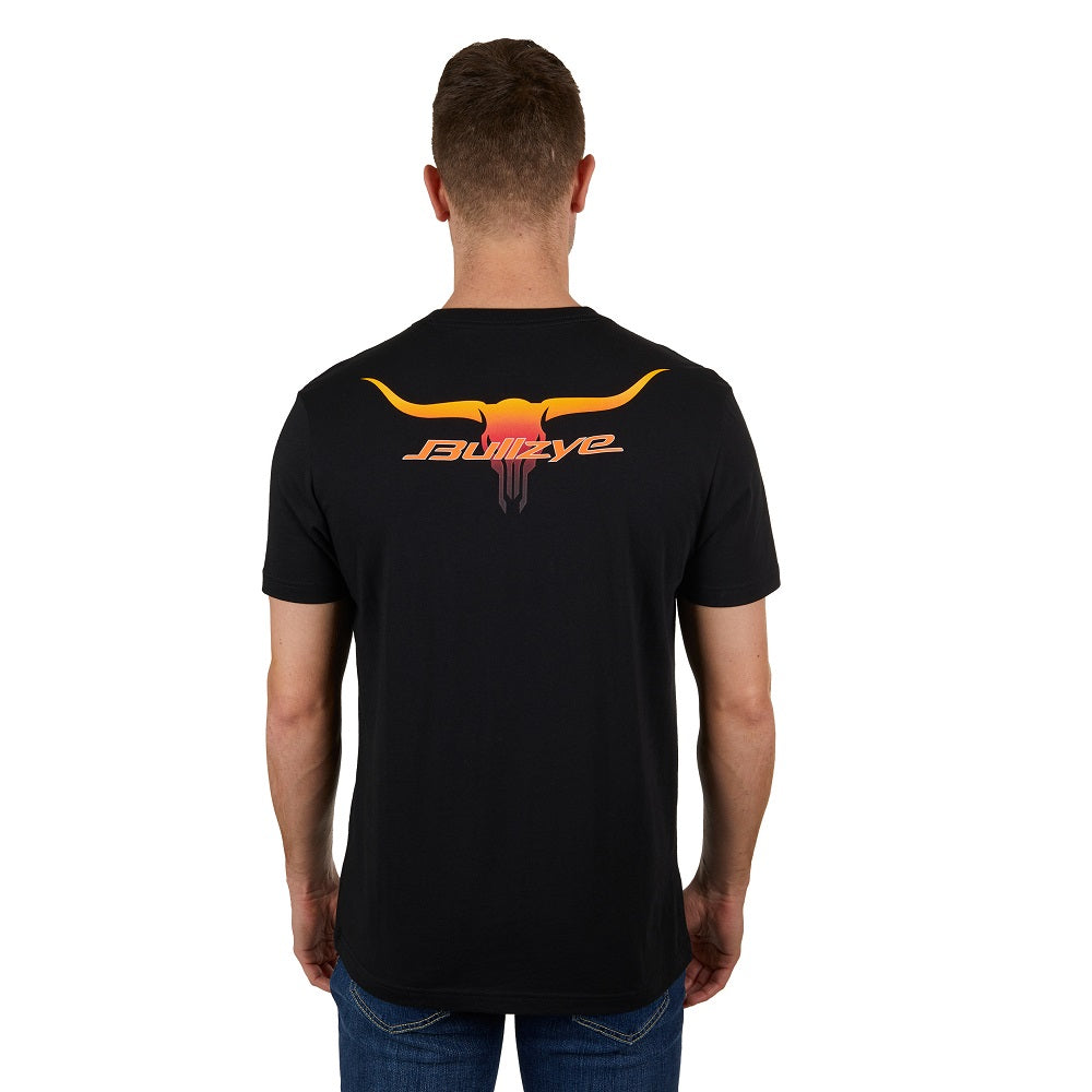 Bullzye Mens T-Shirt | Jay | Black