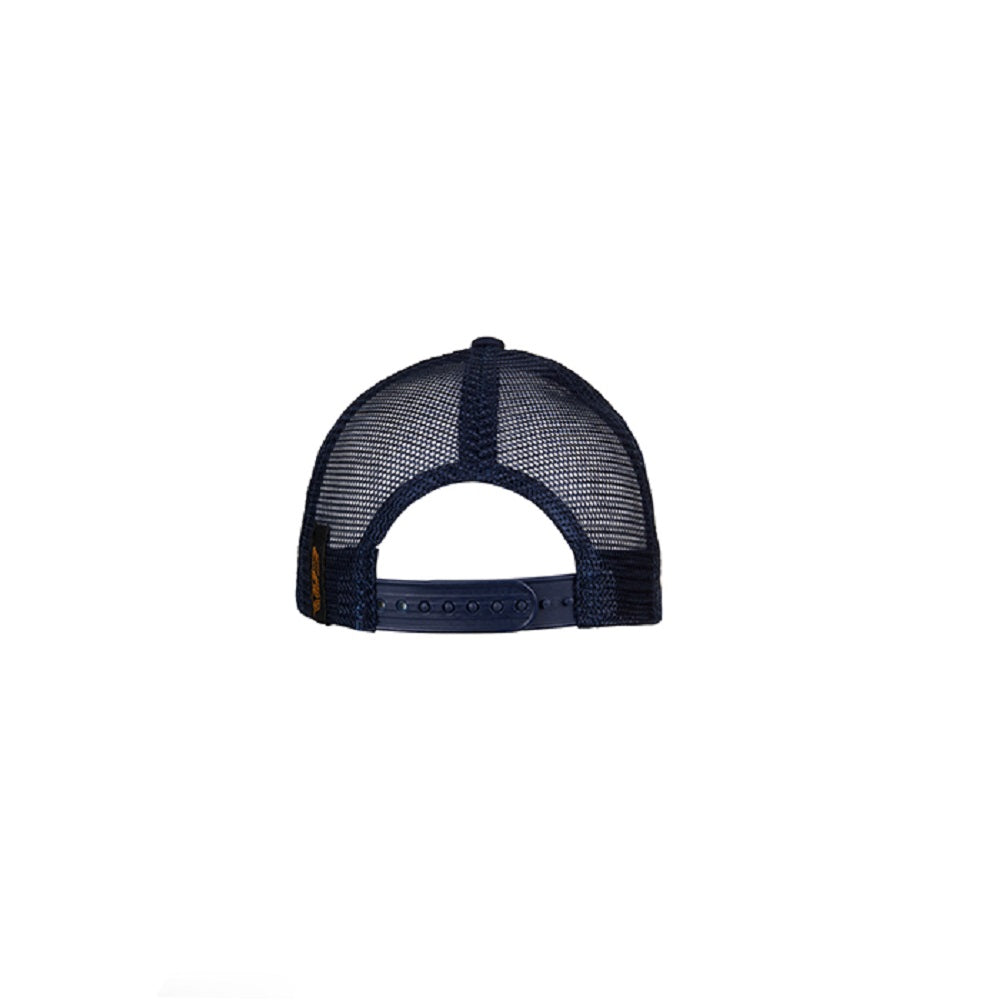 Bullzye Trucker Cap | Heart | Navy