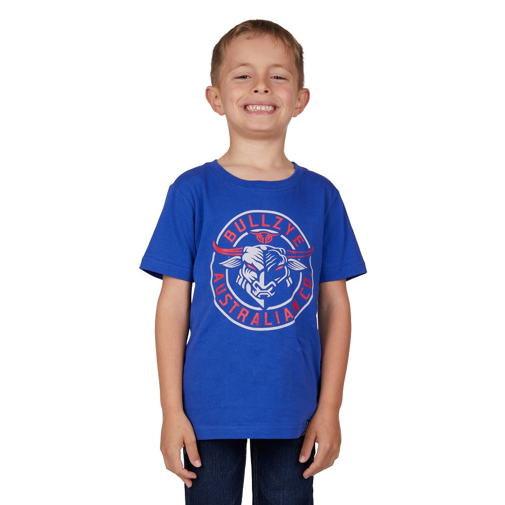 Bullzye Boys T-Shirt | Alan | Royal Blue