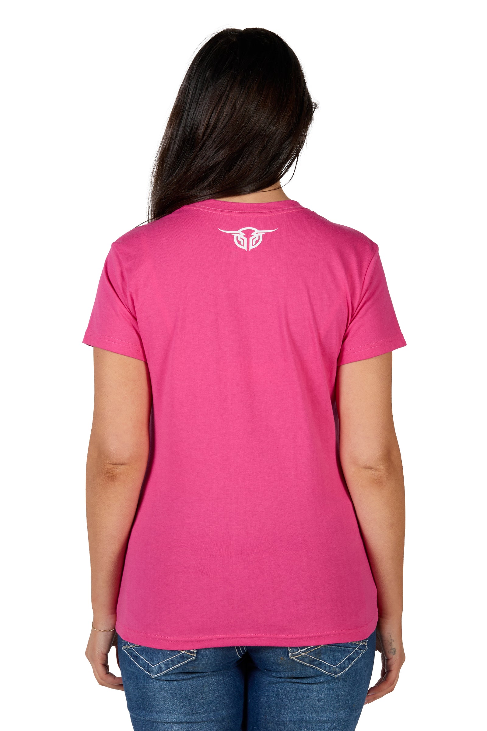 Bullzye Womens T-Shirt | Riley | Berry