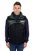 Bullzye Mens Vest | Bazooka | Black / Green