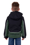 Pure Western Boys Jacket | Bazooka | Black / Green