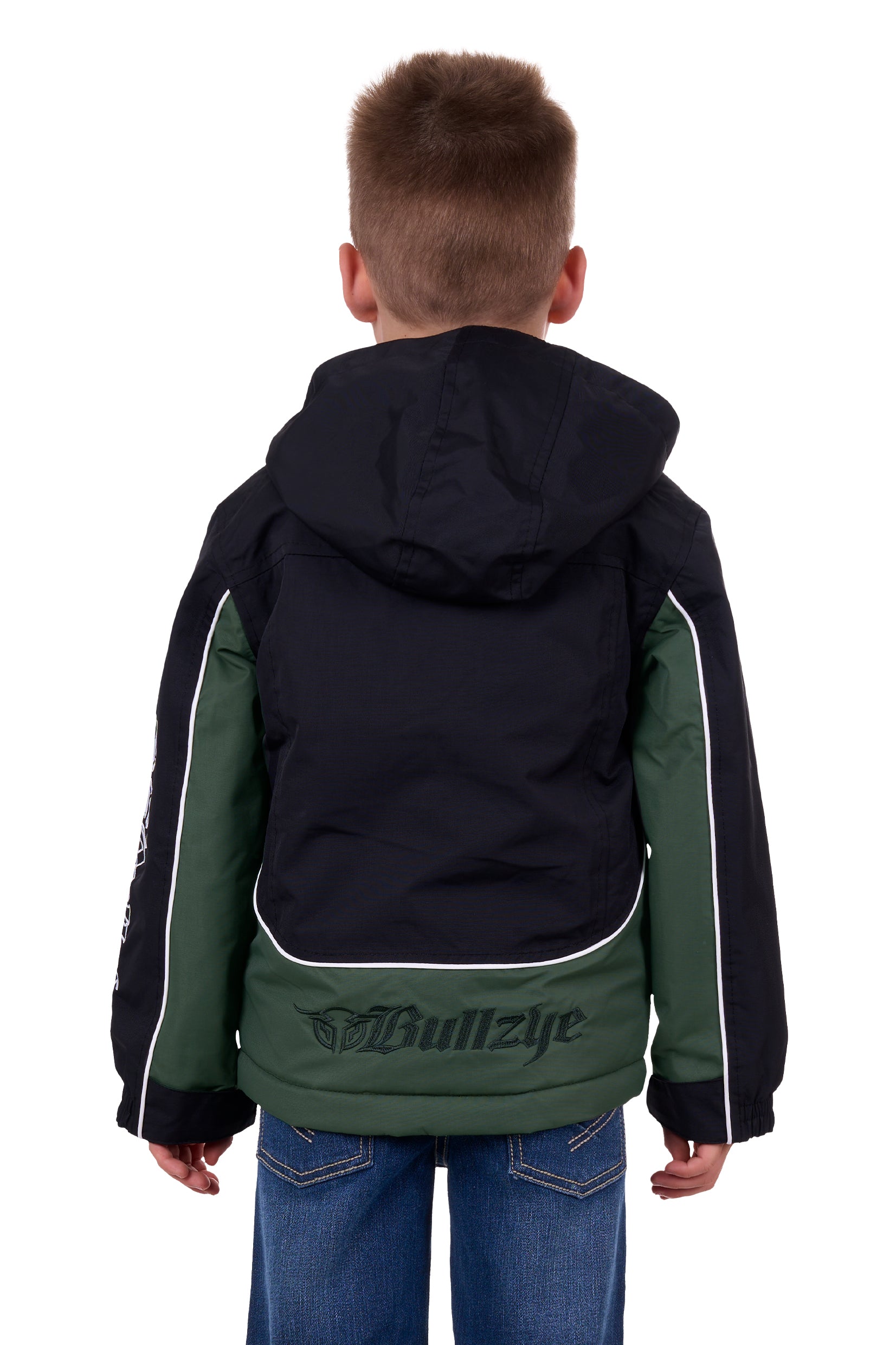 Pure Western Boys Jacket | Bazooka | Black / Green