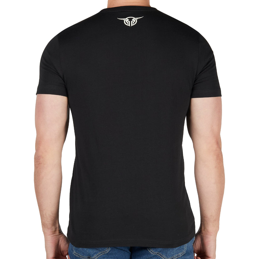 Bullzye Mens T-shirt | Dusk | Black