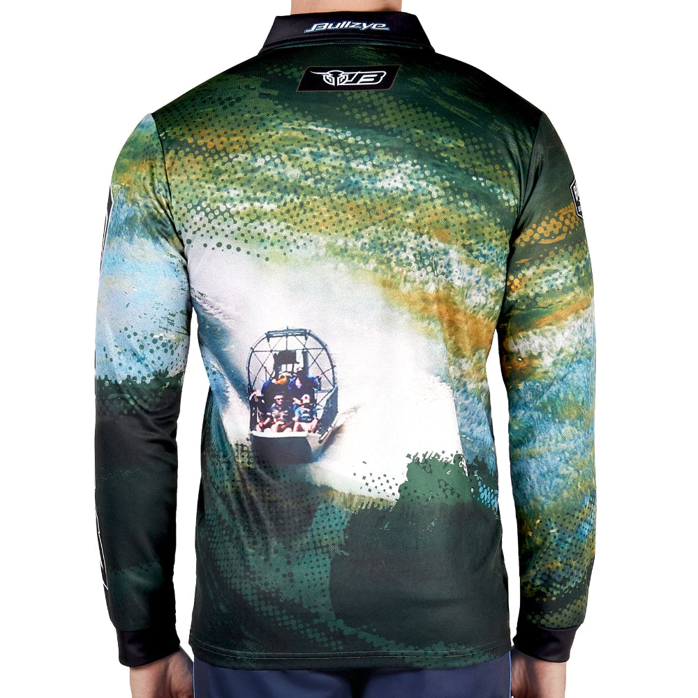 Bullzye Mens Fishing T-Shirt | Rowdy | Multi