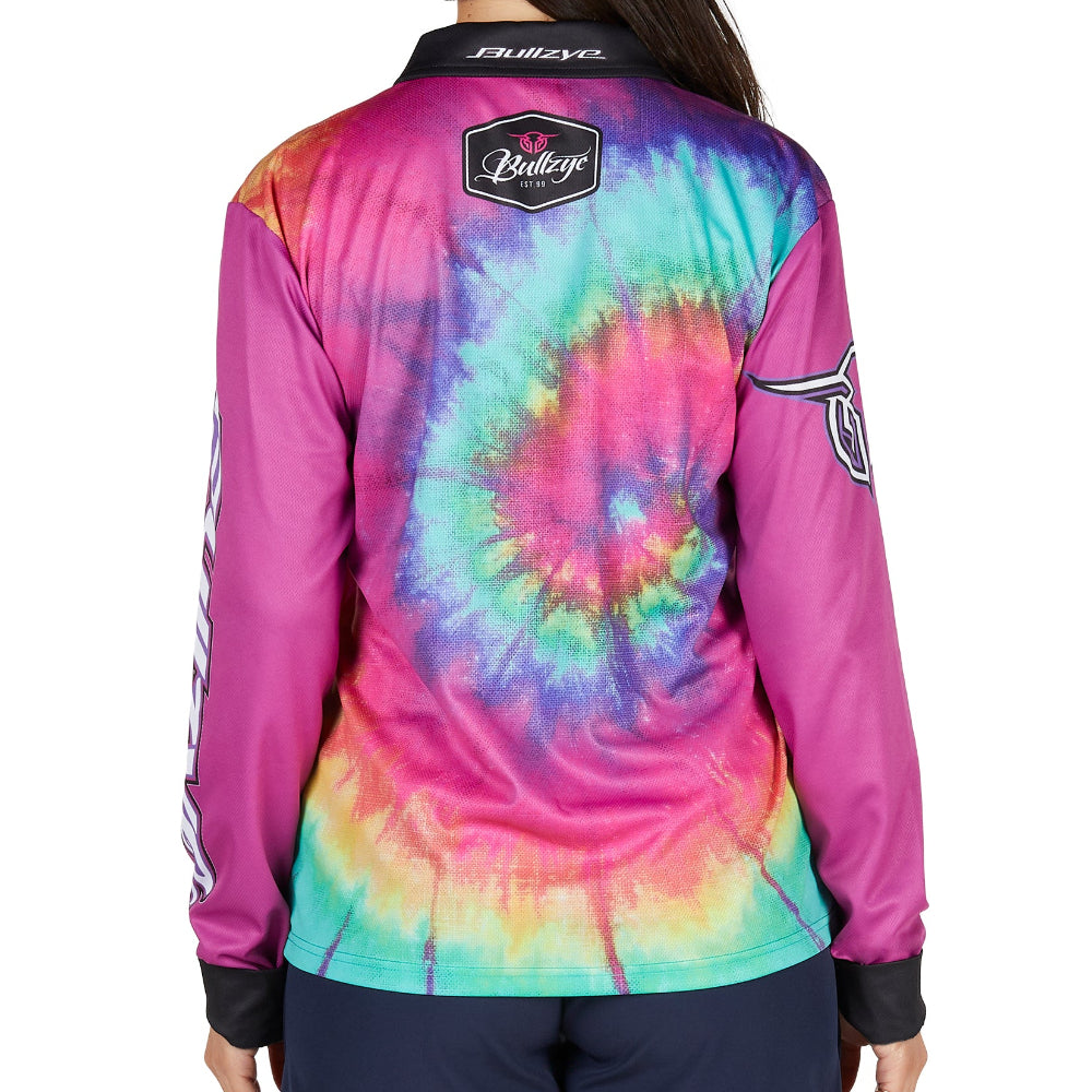 Bullzye Womens Fishing T-Shirt | Narrative | Multi