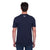Bullzye Mens T-shirt | Crawford | Navy