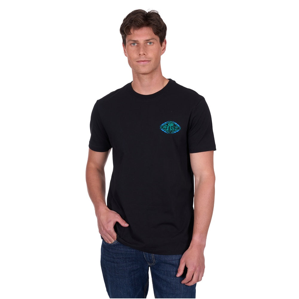 Bullzye Mens T-Shirt | Parker | Black