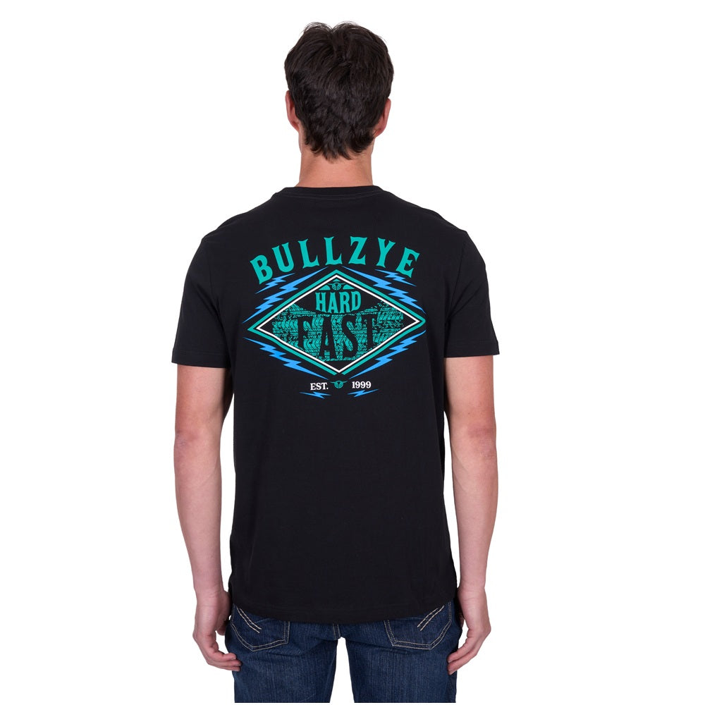 Bullzye Mens T-Shirt | Parker | Black