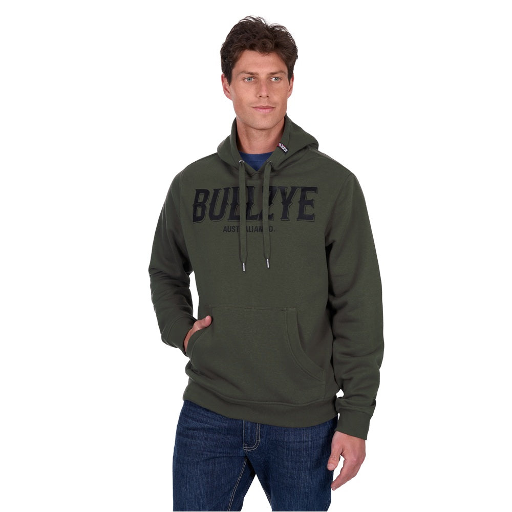 Bullzye Mens Hoodie | Bush Basher | Green
