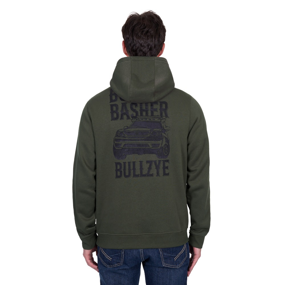 Bullzye Mens Hoodie | Bush Basher | Green