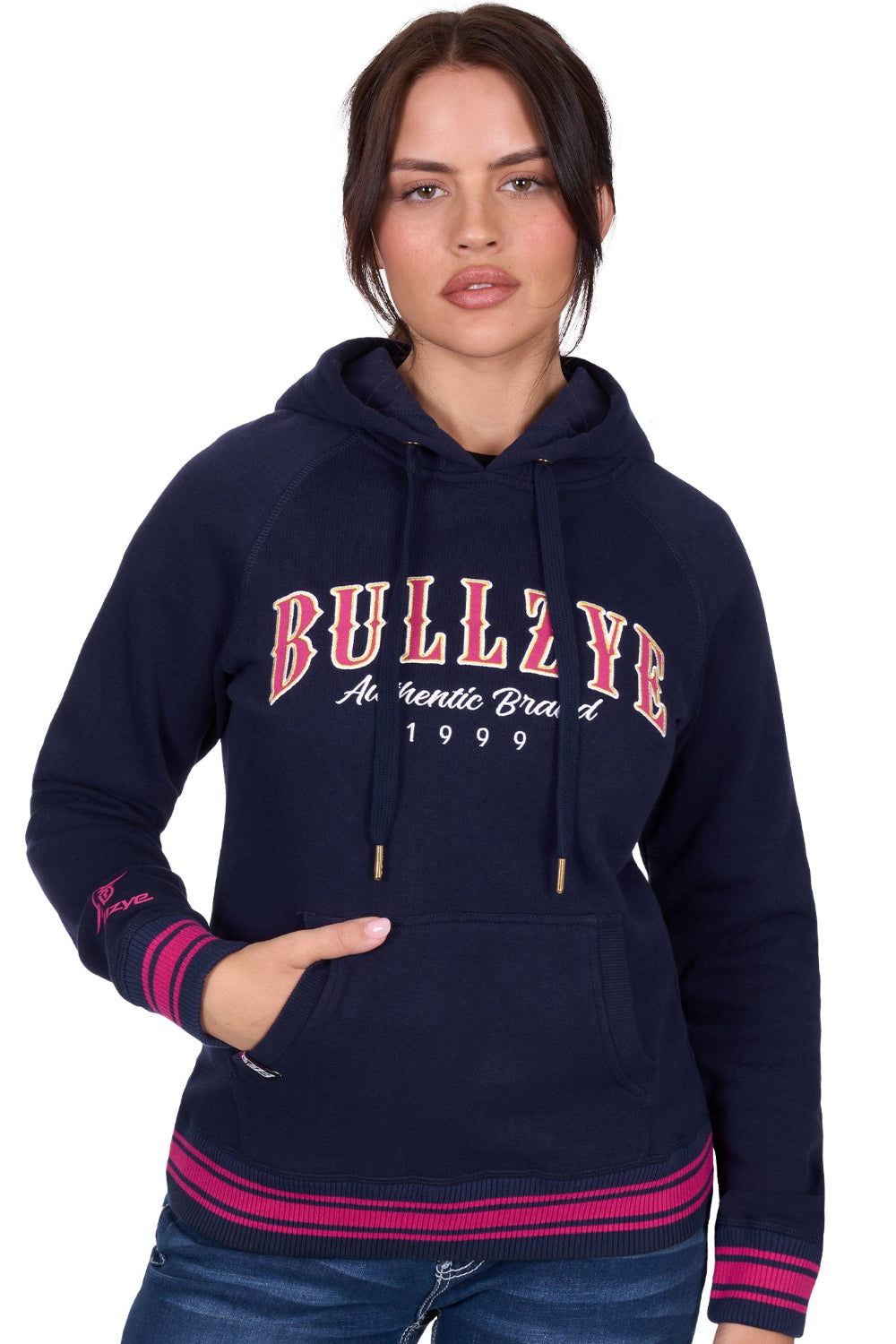 Bullzye Womens Hoodie | Morgan | Navy