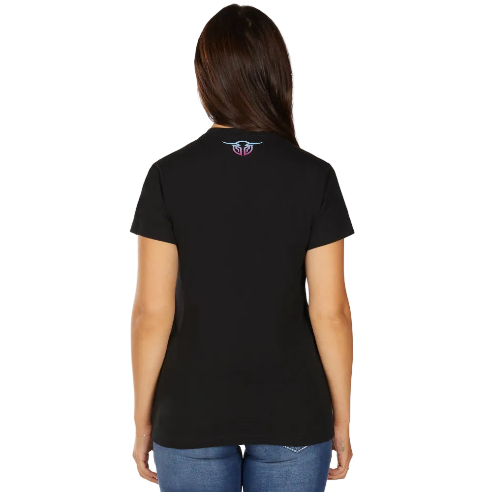 Bullzeye Womens Tee | Jemma | Black