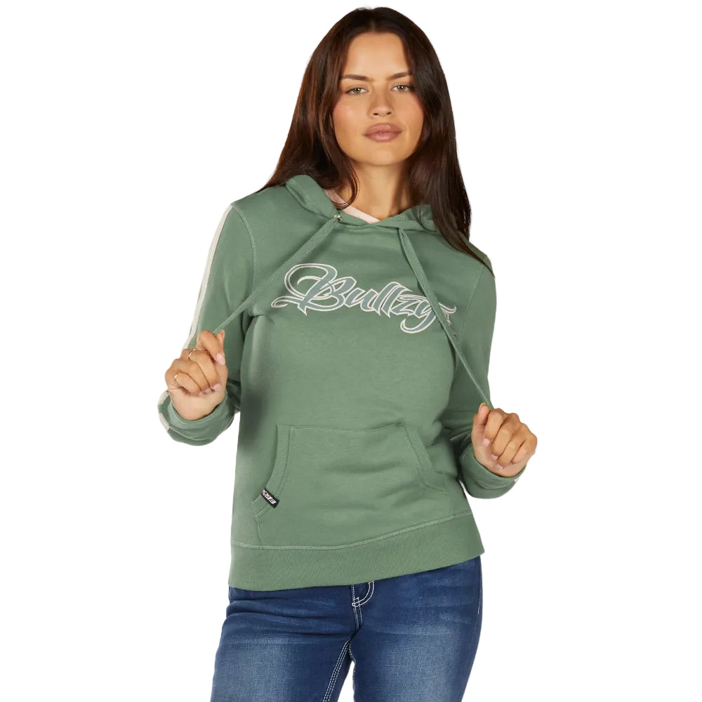 Bullzye Womens Hoodie | Rhea | Moss