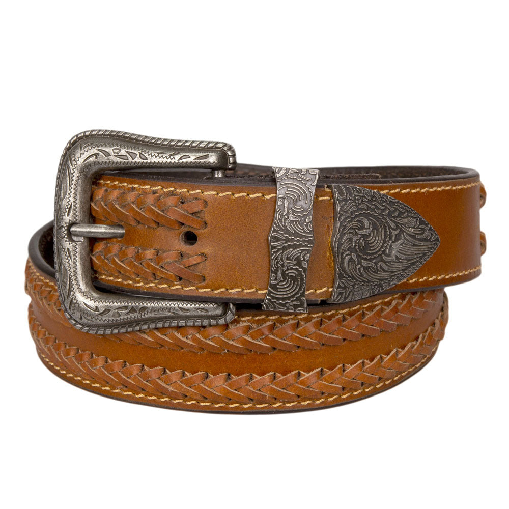 Brigalow Kids Belt | Braided Lace | Tan