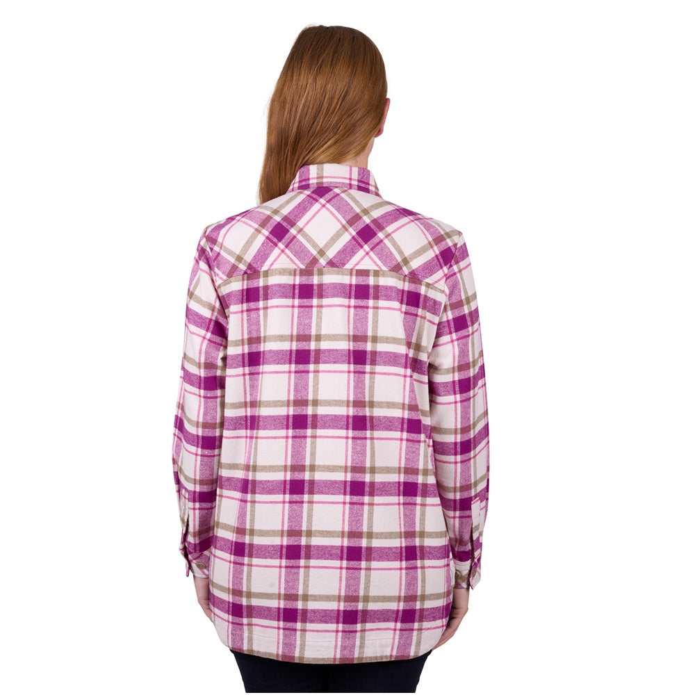 Dux Back Womens Shirt | Selina | Magenta