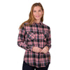 Dux Back Womens Thermal Shirt | Deena | Pink