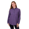 Dux Back Womens Thermal Shirt | Timma | Purple