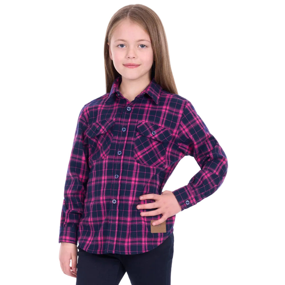 Dux Bak Kids Thermal Shirt | Sybel | Pink / Navy