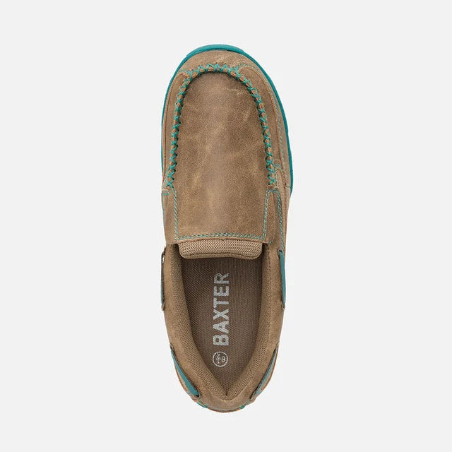 Baxter Womens Shoes | Dakota Slip On | Turquoise