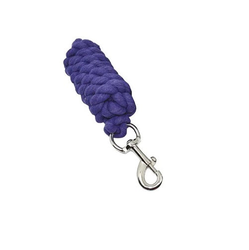 Academy Cotton Lead Rope | Nickel Snap | Assorted Colours