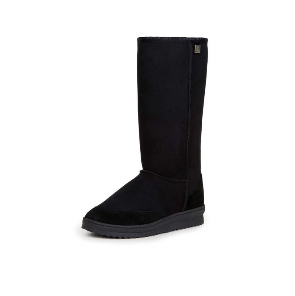 Emu Australia Sheepskin Boot | Platinum Outback High | Black