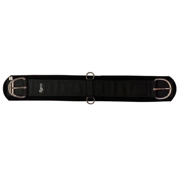 Cinghia Sottopancia Neoprene Antiscivolo Per Equitazione &ndash; Colore Nero