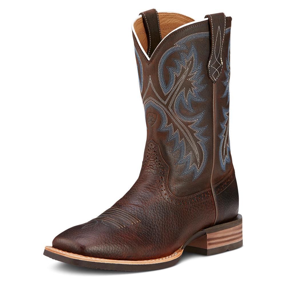 Ariat Mens Boots | Quickdraw | Brown Oiled Rowdy
