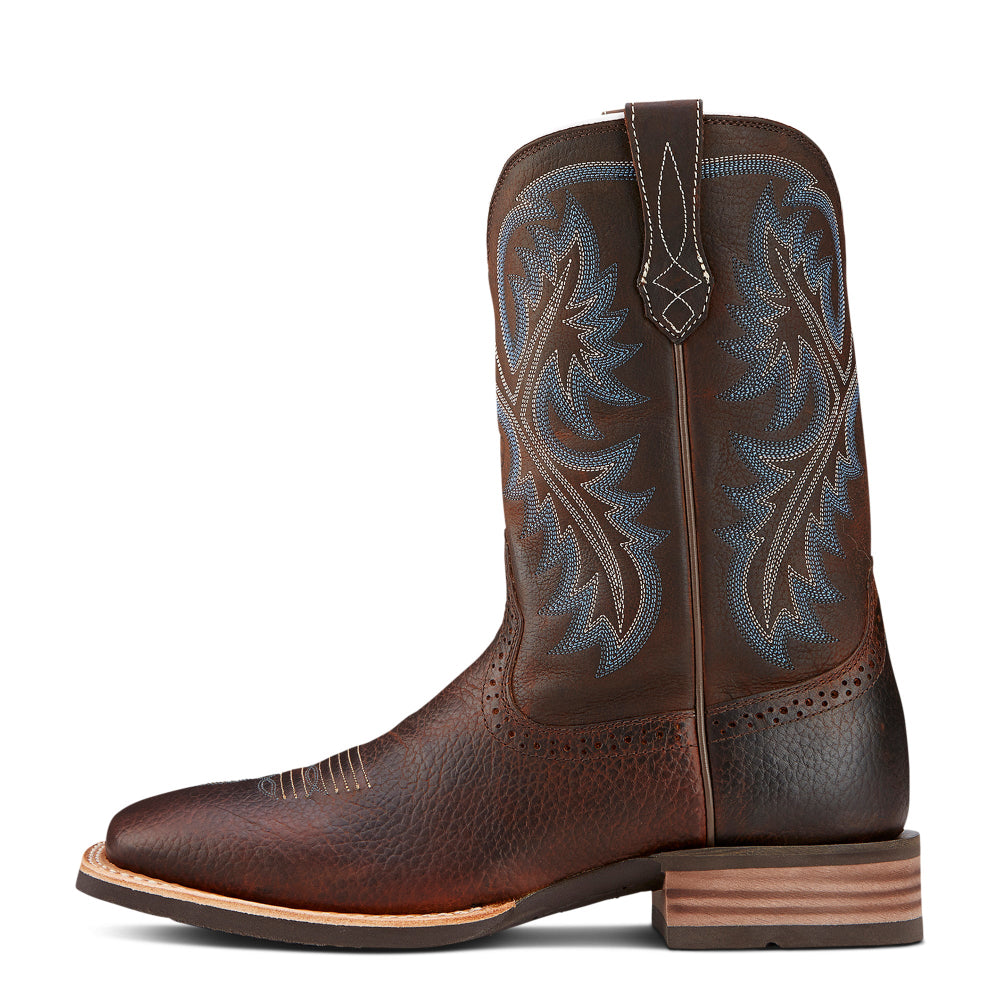 Ariat Mens Boots | Quickdraw | Brown Oiled Rowdy
