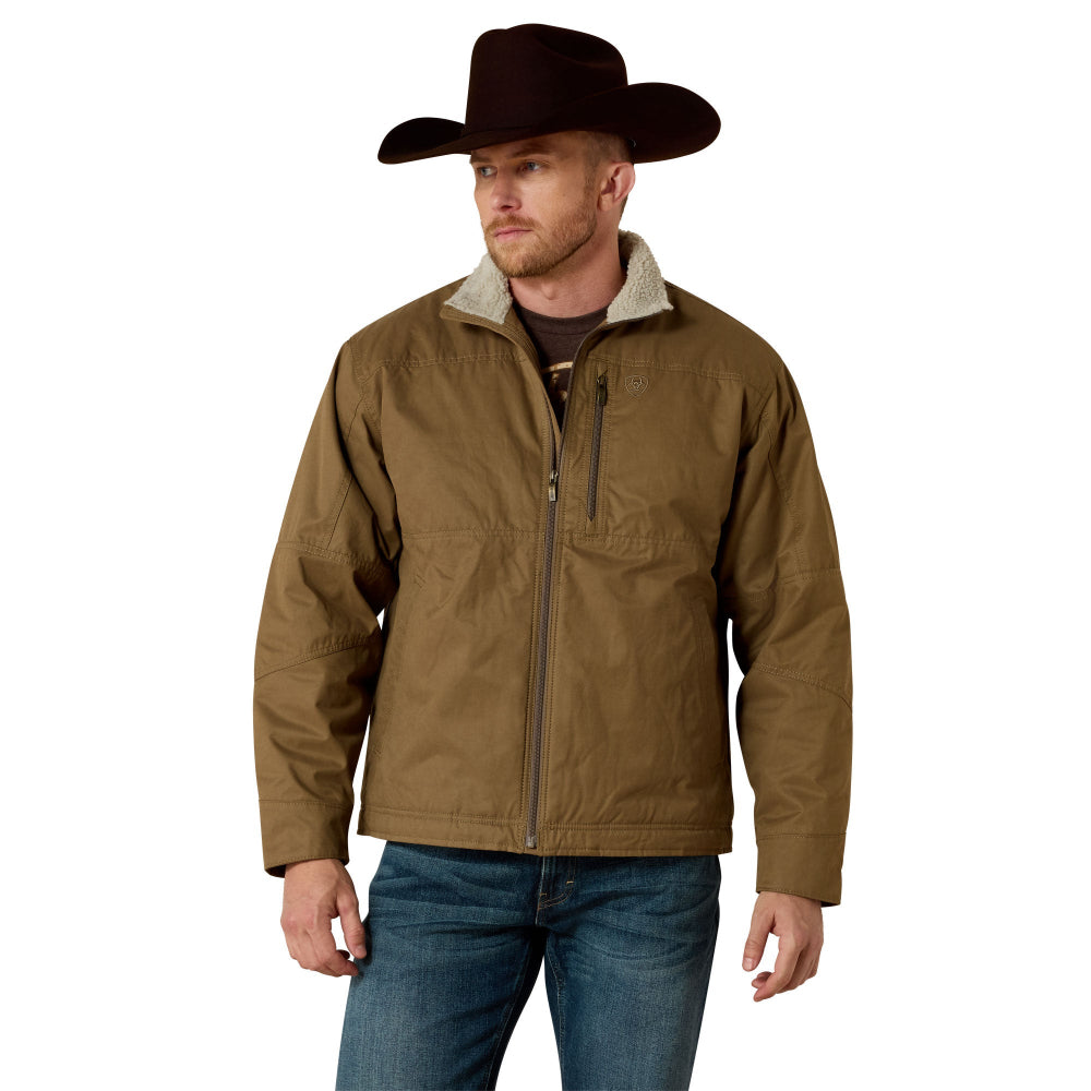 Ariat Mens Jacket | Grizzly Canvas | Cub