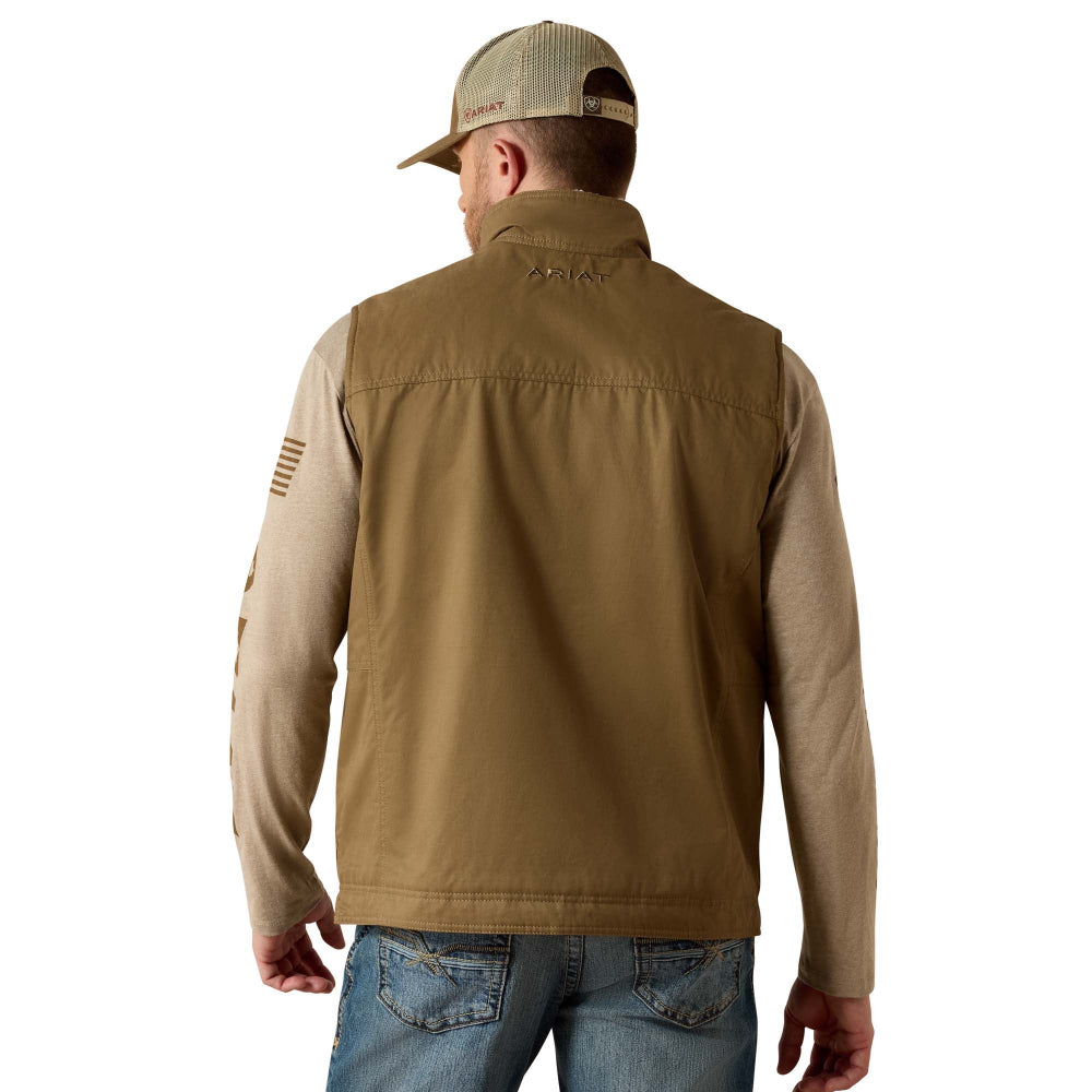 Ariat Mens Vest | Grizzly Canvas | Cub