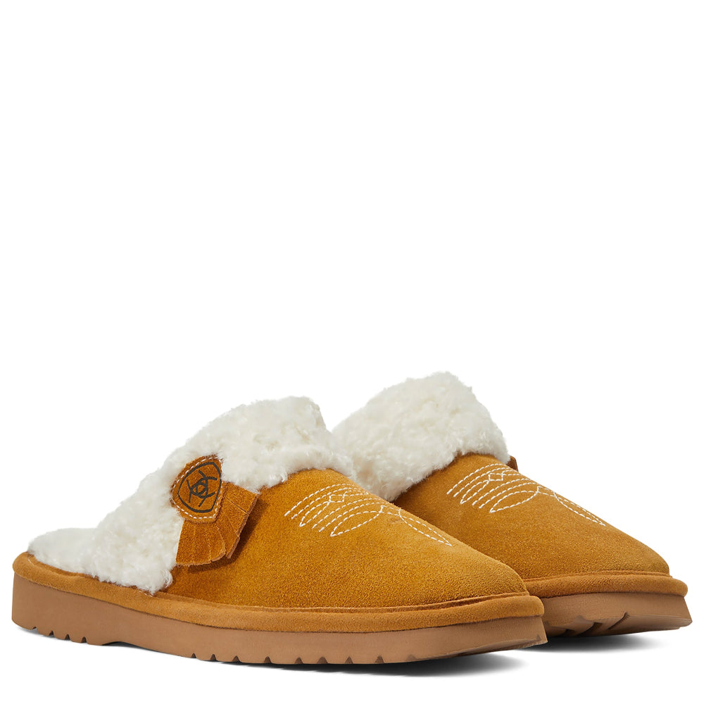 Ariat Womens Slippers | Jackie | Square Toe | Chestnut
