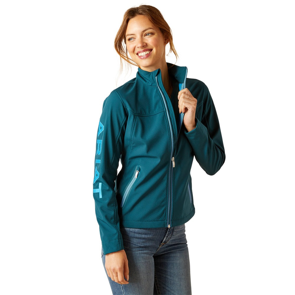 Ariat Womens | New Team | Soft Shell Jacket | Reflecting Pond