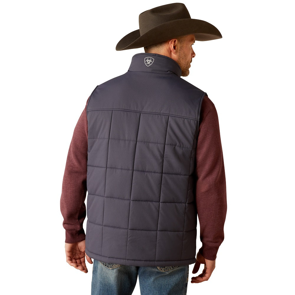 Ariat Mens Vest | Crius Insulated | Odyssey Grey