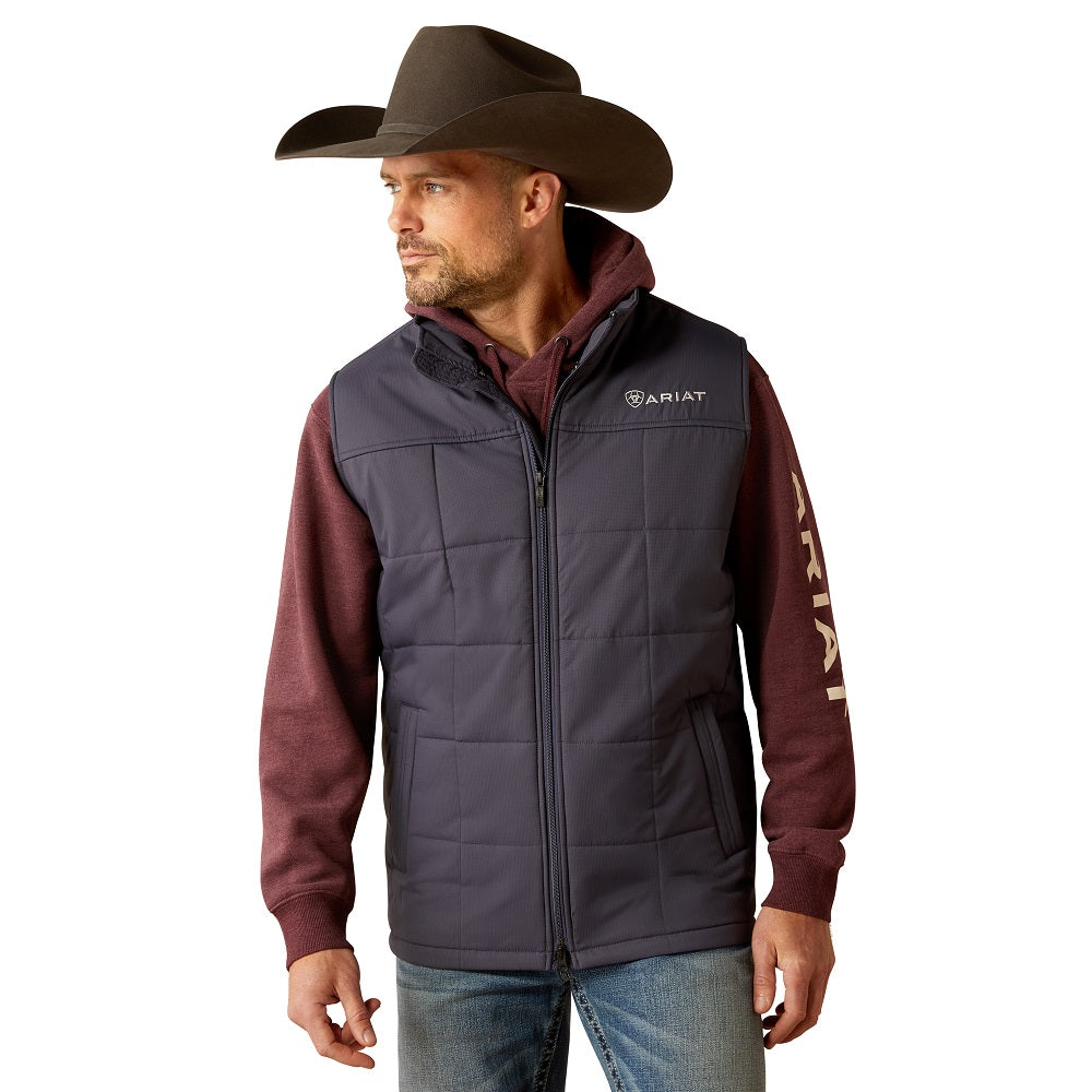 Ariat Mens Vest | Crius Insulated | Odyssey Grey