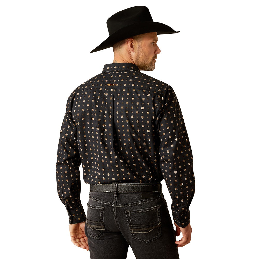 Ariat Mens Shirt | Team Kelvin | Black / Dark Grey