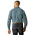 Ariat Mens Shirt | Wrinkle Free Gibson | Dark Teal