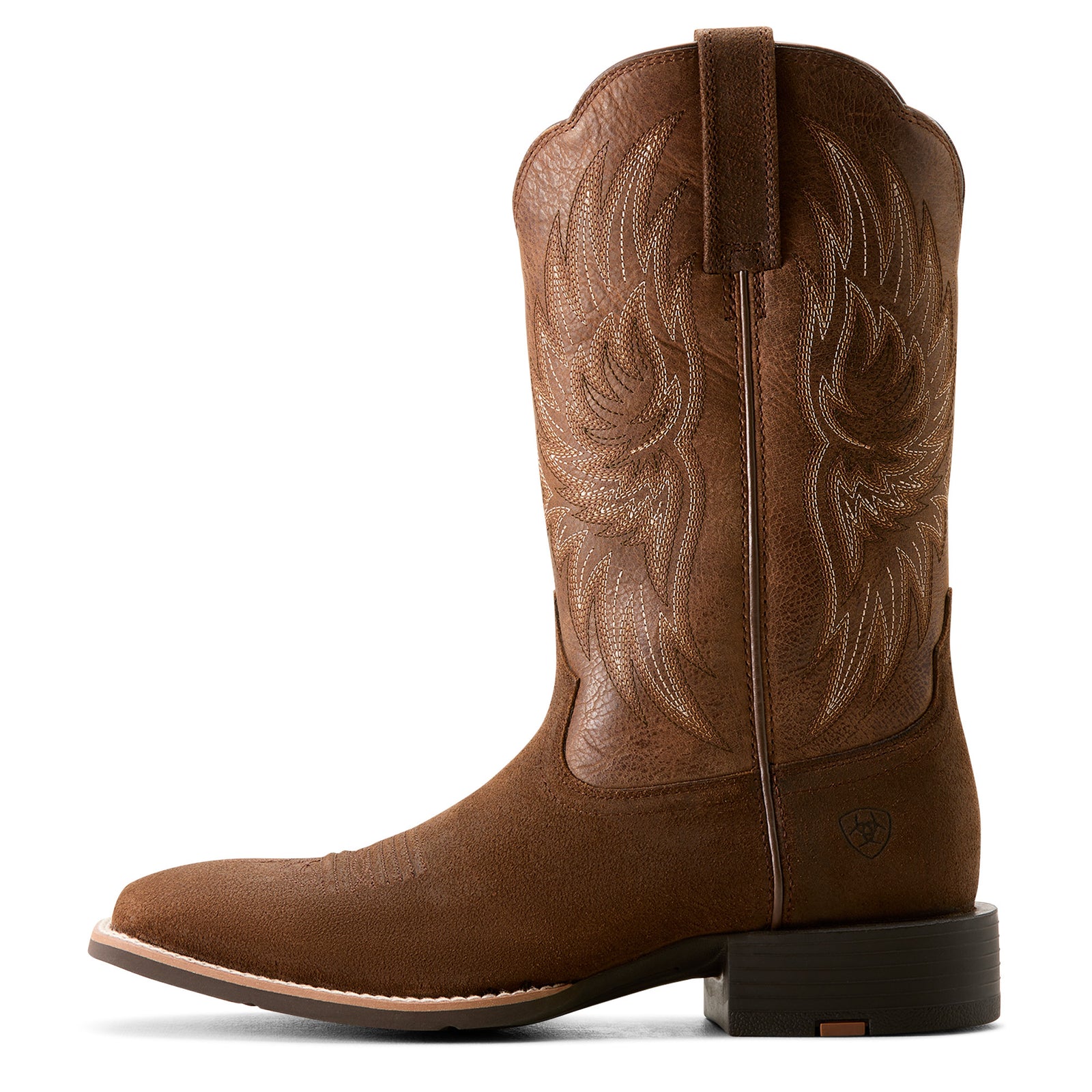 Ariat Mens Western Boots | Sport Rider | Aged Smokehouse / Vintage Oak