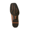 Ariat Mens Western Boots | Sport Rider | Vintage Oak / Rustic Orange