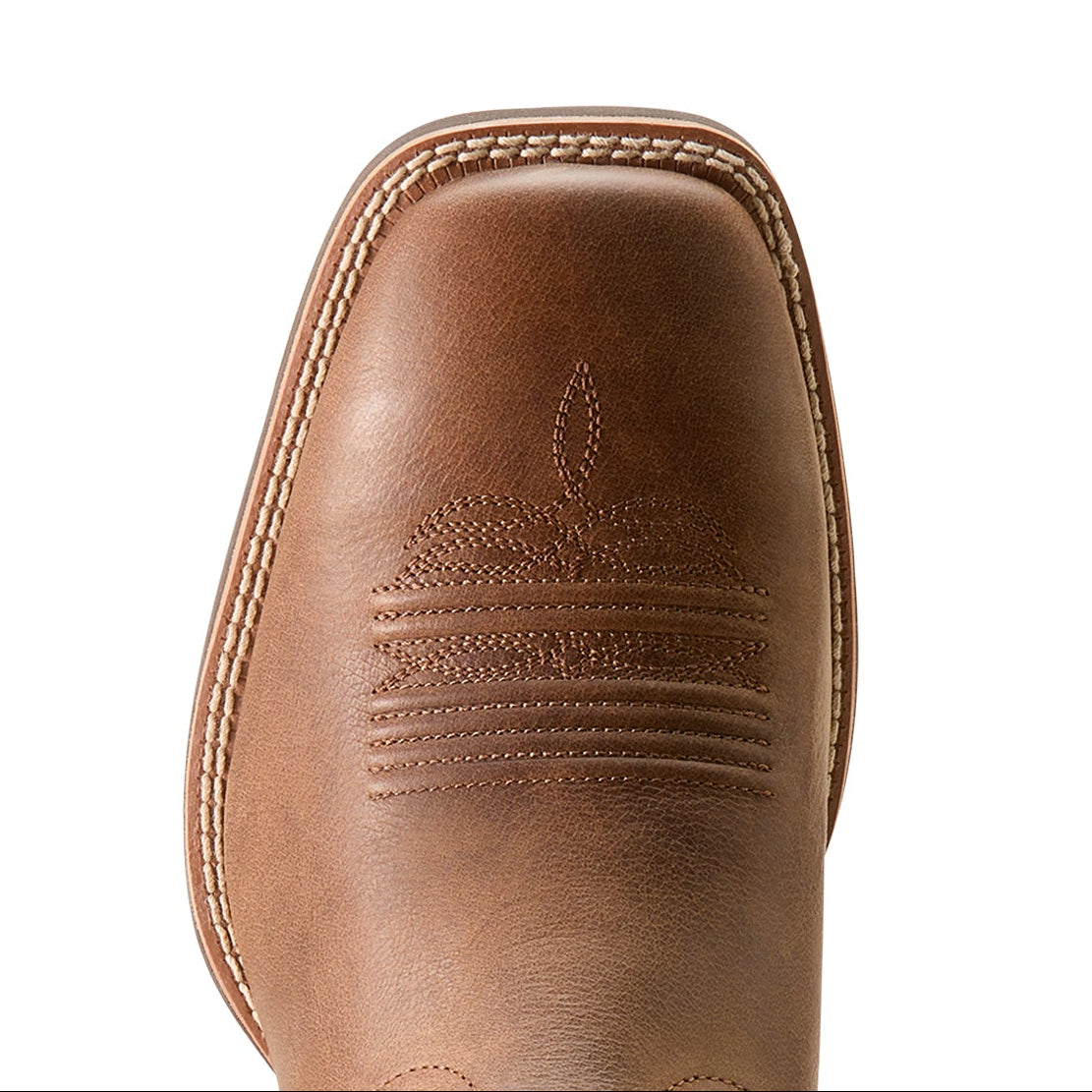 Ariat Mens Western Boots | Sport Rider | Vintage Oak / Rustic Orange