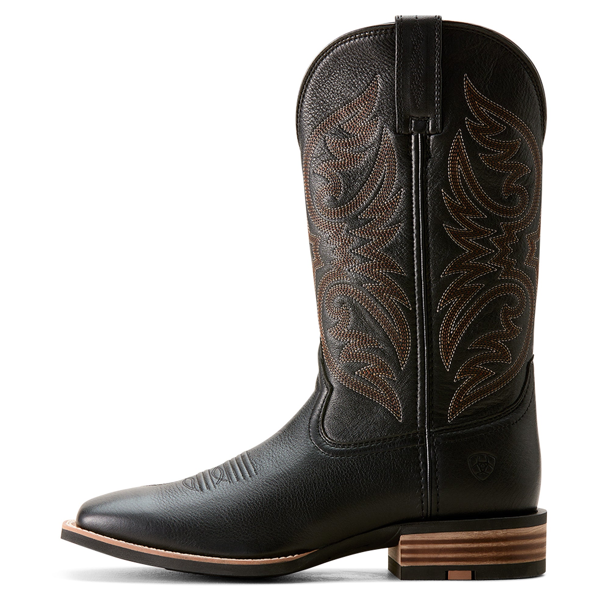 Ariat Mens Western Boots | Ricochet | Black Carbon