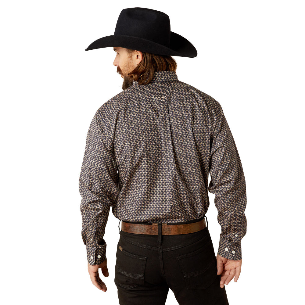Ariat Mens Shirt | Fields Wrinkle Free | Dark Green
